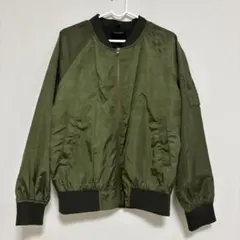 ジャケット 薄手 M カーキ ブルゾン アズノウアズ