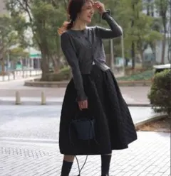 gypsohila キルティングスカート