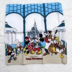 【新品•初期•希少】 disney 東京ディズニーランド レトロ　ハンカチ