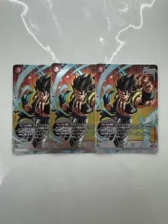 フュージョンワールド デッキパーツ 赤 ゴジータ ドラゴンボール