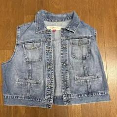 Mossimo Denim ノースリーブデニムジャケット 16W