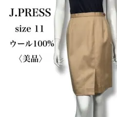 新品　J.PRESS ベージュ フレアスカート J.PRESS（J.プレス） J.PRESS 133-5-SK-GJ YS-0200 サイズ11 スカート