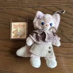 東京ディズニーシー リーナベル 探偵コスチューム ぬいぐるみバッジ ダフフレ