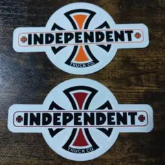 (縦6cm横10.5cm)independent インディペンデントステッカー