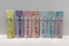 サンリオ　3色ボールペン　7本セット