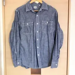 UNIQLO シャンブレーシャツ　sizeL