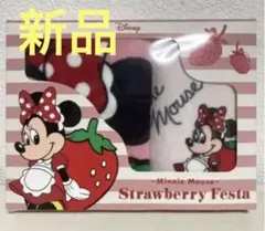 新品　ミニーマウス　ストロベリーフェスタ　プレミアムタオルギフトセット