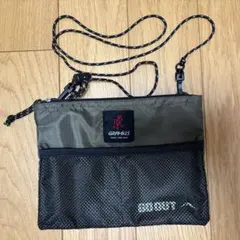 GRAMICCI × GOOUT コラボ サコッシュ オリーブ色　カーキのサムネイル