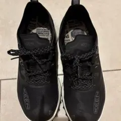 KEEN キーン ザイオニック ウォータープルーフ ブラック×スチールグレー