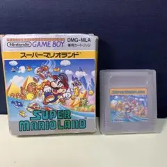 スーパーマリオランド ゲームボーイ DMG-MLA ソフト　箱付き
