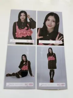 櫻坂46 2026 バレンタインコーデ 生写真 4種コンプ　谷口愛季