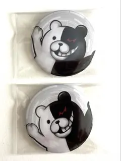 モノクマ　缶バッジのサムネイル
