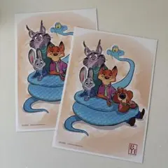 ズートピア2 映画 入場特典 2枚セット