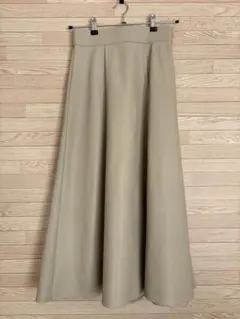 ナノユニバース レザースカート