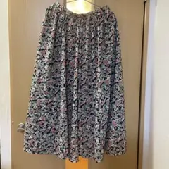 フレアスカート 花柄 サイズ38