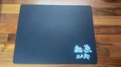 ゲーミングガラスパッド 雑魚ZAKO ブラック