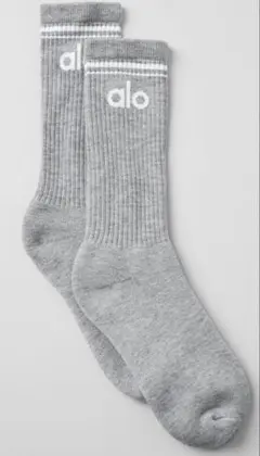 ALO throwback sock Gray S アロー ソックス 正規品のサムネイル