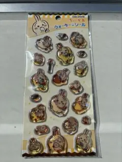 ちいかわ　ウォーターインシール　うさぎ