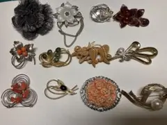 ヴィンテージブローチまとめ売り