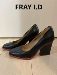 【新品✨】フレイアイディー シャークソール パンプス ブラック 23.5 新品✨】フレイアイディー シャークソール パンプス ブラック