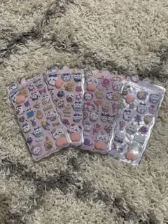 ちいかわ　おしりシール4枚セット