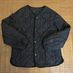 UNIQLO キルティングジャケット 150 黒