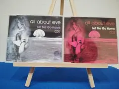 中古　２枚　All About Eve Let Me Go Home 1、2