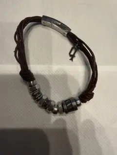 POLICE ブレスレット レザー ステンレスのサムネイル
