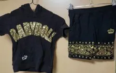 BABY DOLL 100cm セットアップ古着（2411）