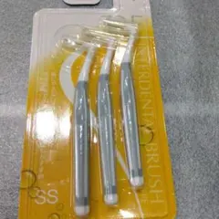 SS 사이즈 L 모양 치간 브러쉬, 3 개 세트