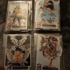 ドラゴンボール 一番くじ　40周年　f賞 アクレクト　4種