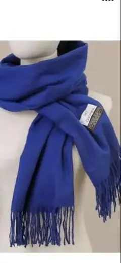 マフラー ブルー