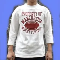 Warehouse 七分袖 フットボールTシャツ 36のサムネイル