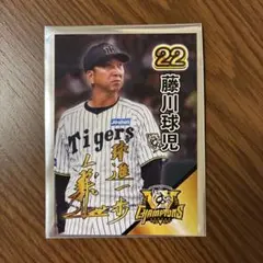 阪神タイガース　2025リーグ優勝　甲子園歴史館限定配布カード　藤川球児監督