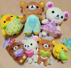 リラックマ ピュレグミ ロフト LOFT ぬいぐるみ 7個セット - メルカリ