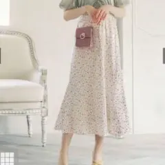 グレイル 小花柄マーメイドスカート[gc20]