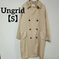 Ungrid【S】ロングトレンチコート ベージュ 春秋 オーバーサイズ