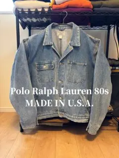 ラルフローレンデニムジャケット美品 2026年最新】Ralph Lauren メンズ Gジャン・デニムジャケットの人気