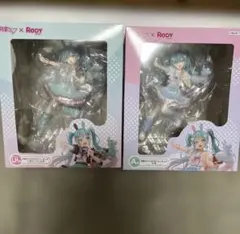 初音ミク x RODY フィギュア 2体セット　A賞、LH賞　ラストハッピー