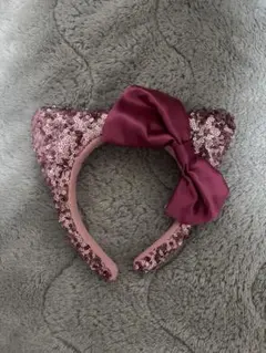 猫耳スパンコールカチューシャ