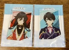 刀剣乱舞 ストア 祝装スクエア缶バッジ 和泉守兼定 堀川国広 セット