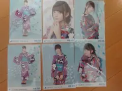 乃木坂46 齋藤飛鳥 生写真 2016.July-IV 浴衣 5種コンプセット
