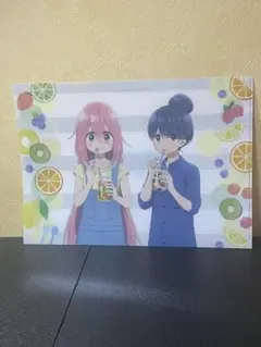 志摩リン＆各務原なでしこ缶バッジセットみんなのくじ ゆるキャン