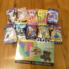USJ ユニバ ハロウィン ホラーナイト ハミクマ ステッカー キャンディ 飴