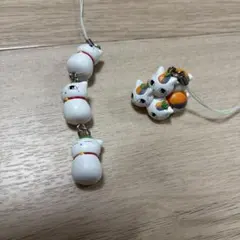 ニャンコ先生ストラップ 2個セット