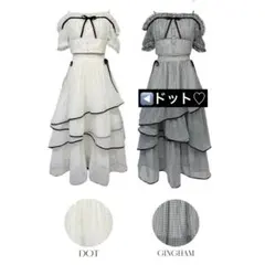 AnMILLE アンミール オフショルTPxヘムレイヤードSK セットアップ アンミール オフショルTPxヘムレイヤードSK SETブラック - メルカリ