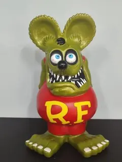 新品　ファンコ　特大　ラットフィンク　フィギュア　ゴールド　ソフビ 楽天市場】ファンコ ラットフィンク フィギュア ボビングヘッド