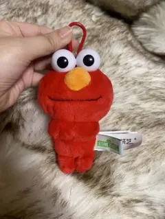 セサミストリート　セサミ　エルモ　キーホルダー　ストラップ　チャーム　ぬいぐるみのサムネイル
