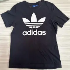 adidas 黒 Tシャツ Lサイズ 100%コットン