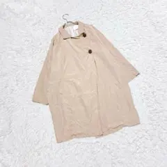 【チコ】スプリングコート (F) ライトアウター 軽い ベージュ 春秋
